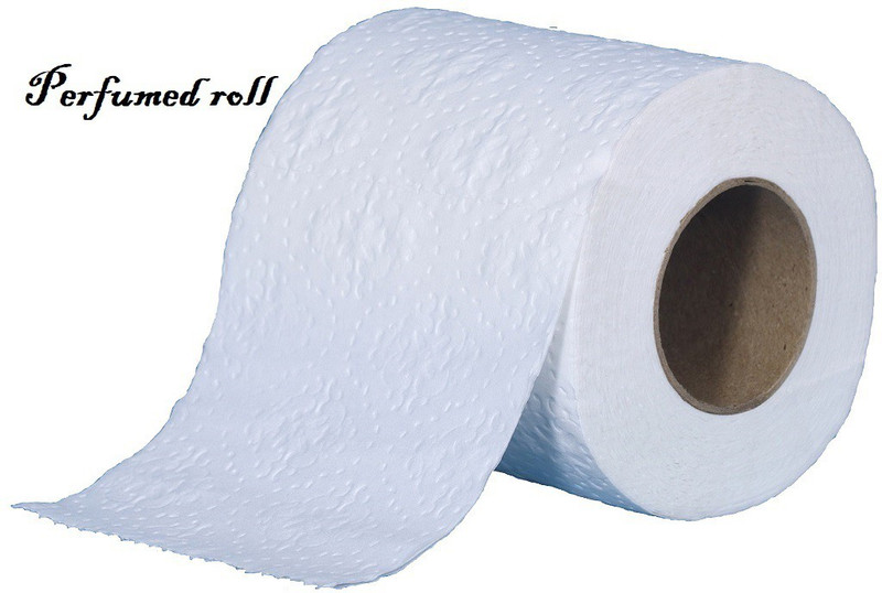 brow Perfumed Toilet Paper Roll 12 Rolls Pack 4 Ply Bright White (Rose) Toilet Paper Roll(4 Ply, 120 Sheets)