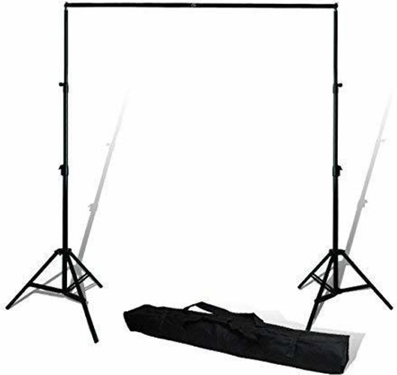 world of needs backdrop camera background stand Tripod Kit(Black, Supports Up to 10000 g)