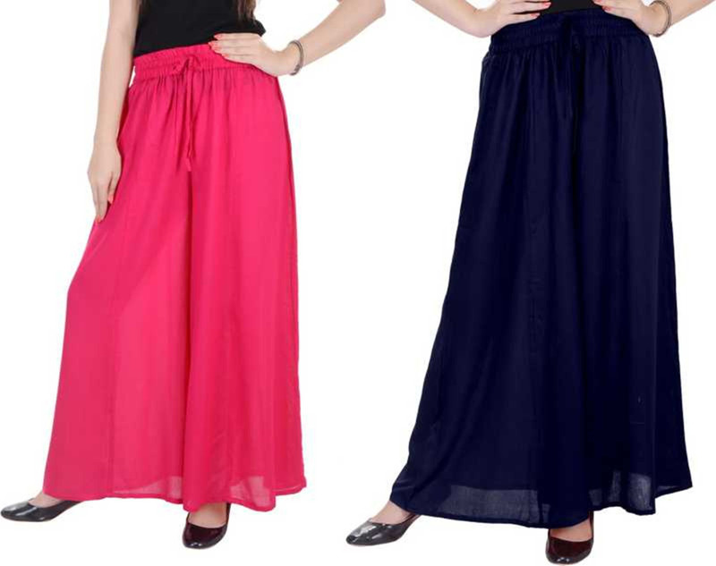 world choice Flared Women Multicolor Trousers