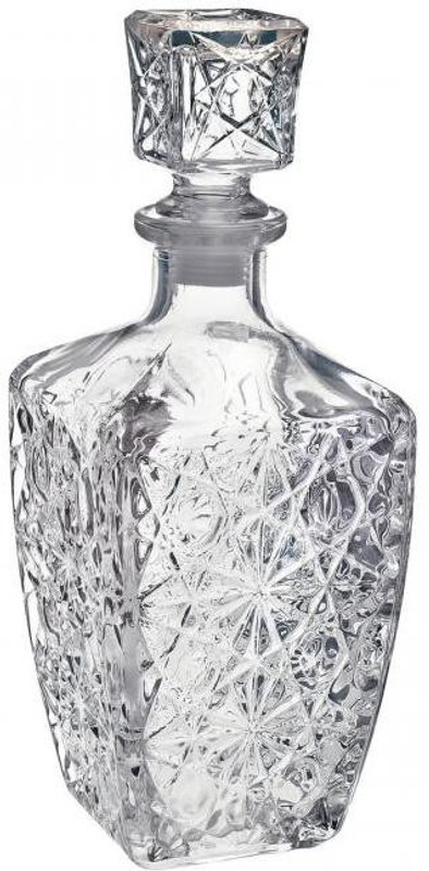 Bormioli Rocco Dedalo Decanter with Stopper 780 ML 1 Pc Whisky Decanter(Glass, 26.7 oz)