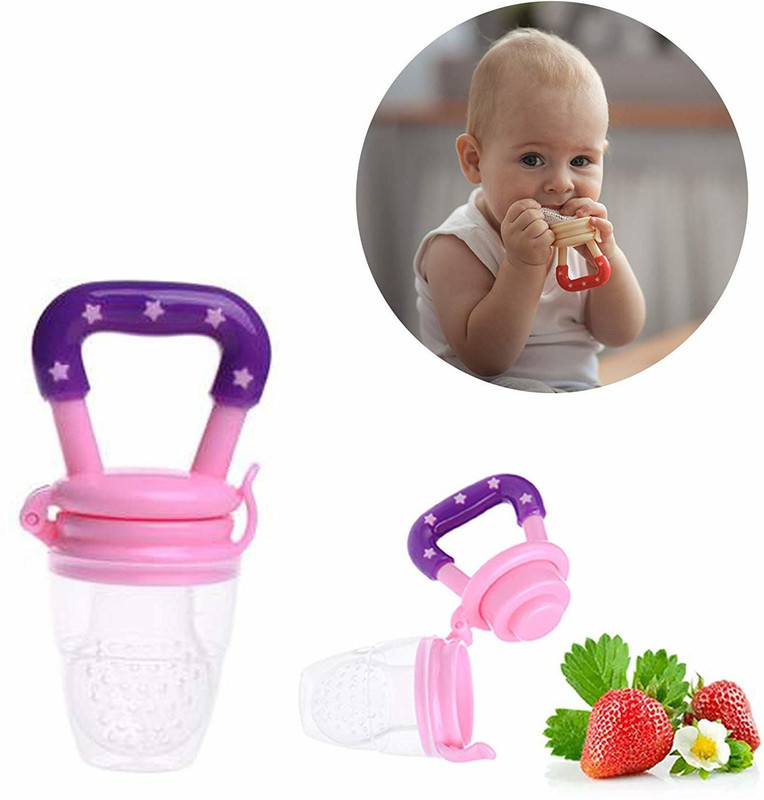 Organic Kidz Little Angle BPA Free Silicone Nipple Fresh Food Fruit Feeder Baby Feeding Medium Flow Nipple(Pack of 1 Nipple)