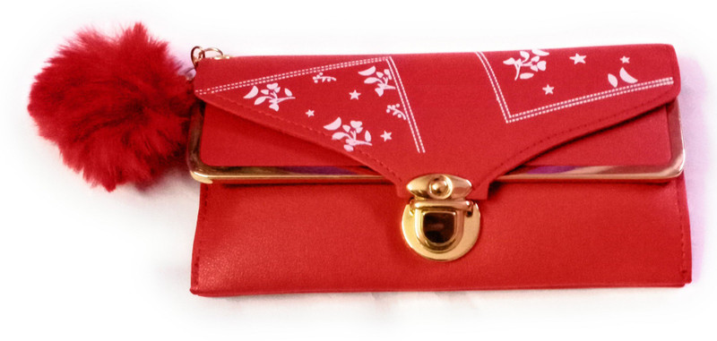 Garima Casual Red  Clutch