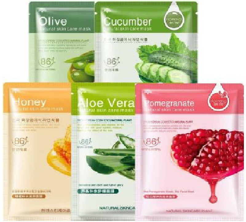 rorec Face sheet mask unisex glowing masks(150 g)