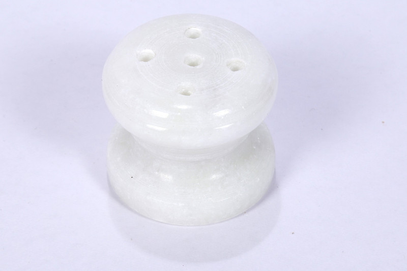 udaipuri handicraft Marble Agarbatti Stand /incense holder(4 cm x 4 cm x 2.5 cm, White Marble Incense Holder(White)