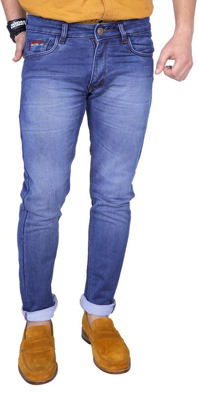 sbachelor Slim Men's Light Blue Jeans