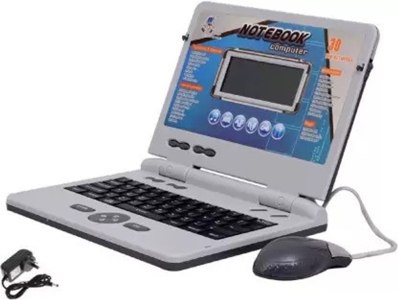 vridhi creations Laptop Computer Toy For Kids ( )(Blue)