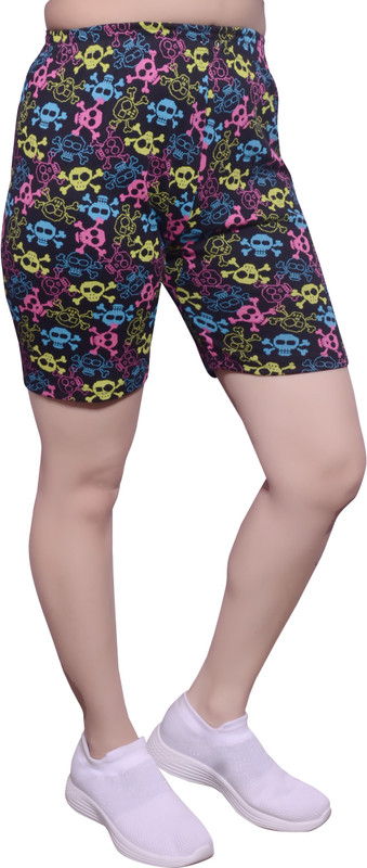 super master Printed Women Reversible Multicolor Night Shorts