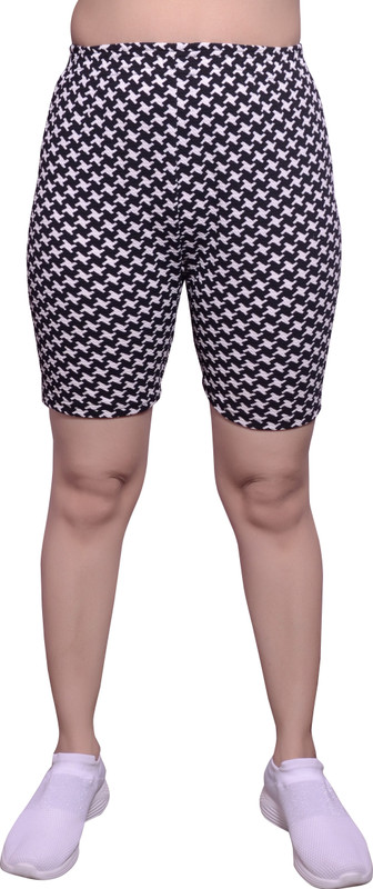 super master Printed Women Reversible Black, White Night Shorts