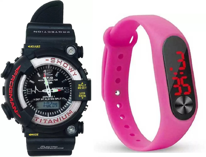 Digital best sale watch latest