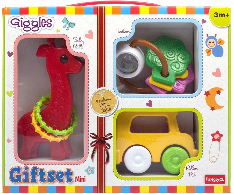 FUNSKOOL Mini Gift Set, Multi Color Rattle(Multicolor)