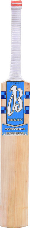 bogan E Blue English Willow Cricket Bat (Sh) English Willow Cricket  Bat(900-1150 kg)
