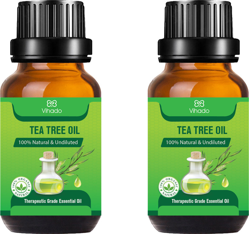 Vihado Tea Tree Essential Oil Essential Oil (10 ml) (Pack of 2)(20 ml)