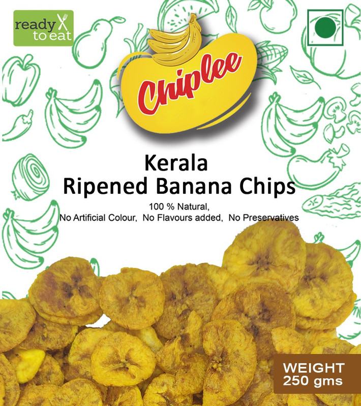 chiplee Kerala Ripened Banana Chips Chips(250 g)