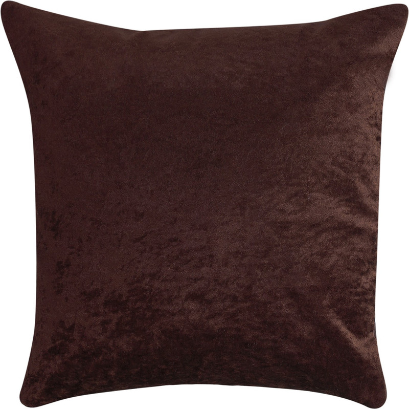 bantal Plain Cushions & Pillows Cover(40 cm*40 cm, Brown)