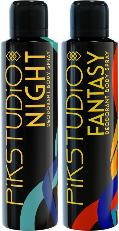 pikstudio Night & Fantasy 150 ML DUAL PACK DEODORANT OFFER Deodorant Spray  -  For Men & Women(150 ml)