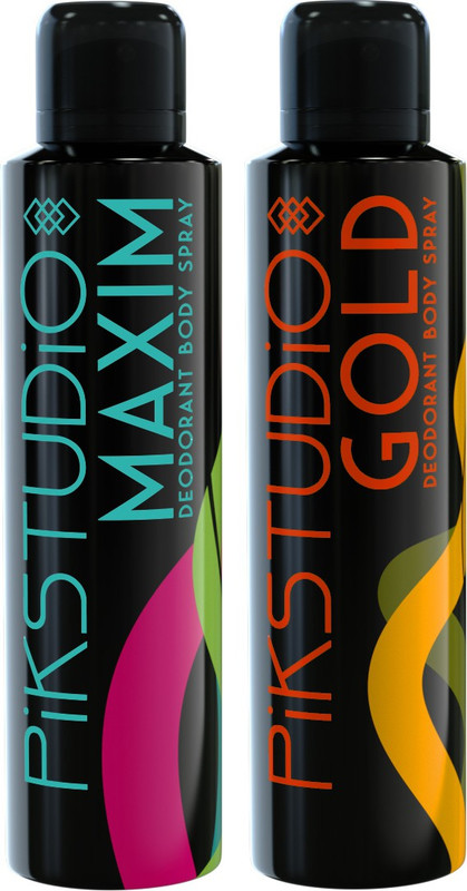 pikstudio Maxim & Gold 150 ML DUAL PACK DEODORANT OFFER Deodorant Spray  -  For Men & Women(150 ml)