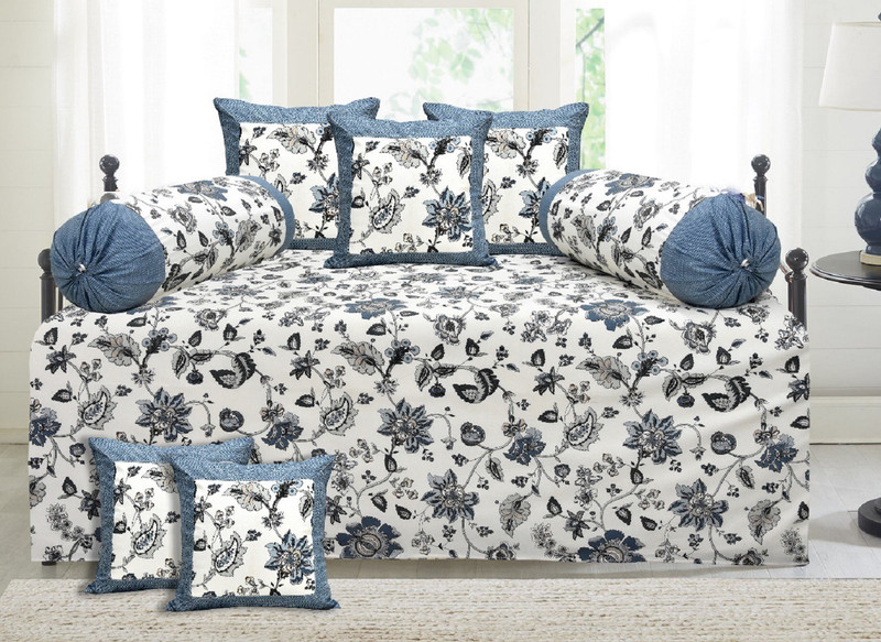 sapphirelanes Cotton Floral, Floral Diwan Set