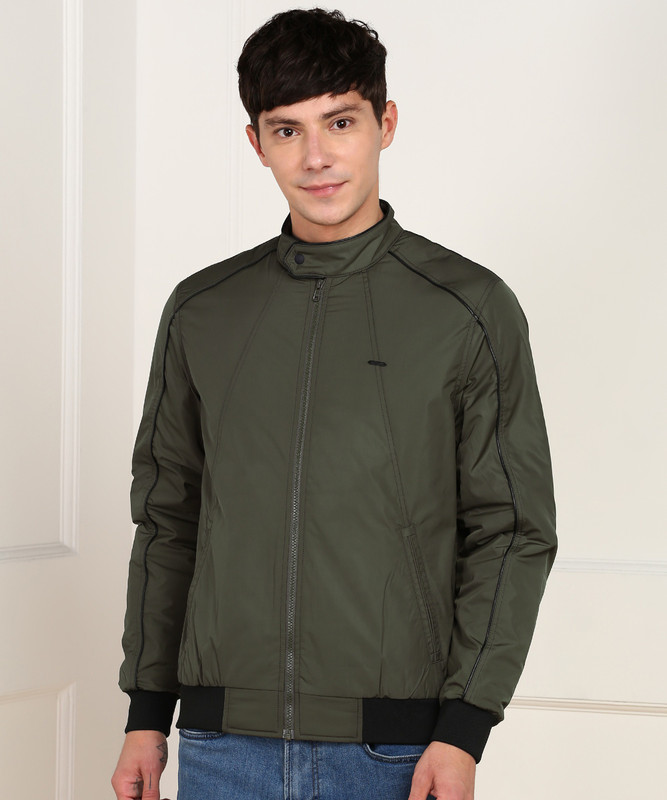 Buy Peter England University Full Sleeve Solid Men Jacket Online