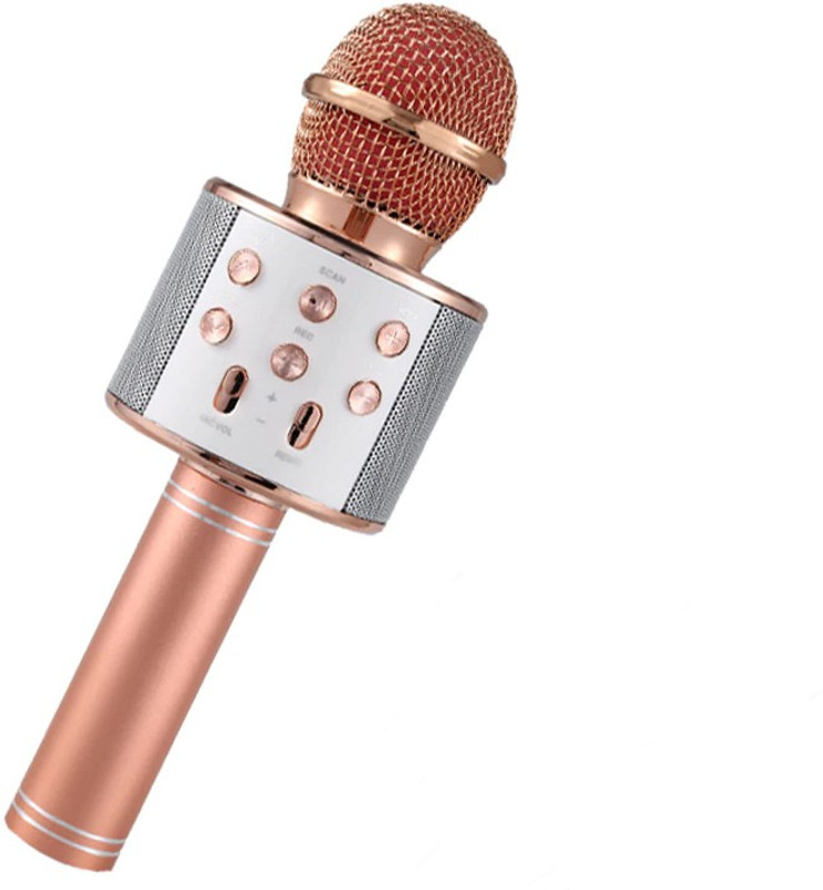 pinaaki WS858 Professional Bluetooth Wireless Microphone Karaoke Speaker KTV Microphone