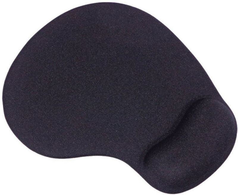 pc care link Comfort Gel Mouse Pad with Wrist Rest Support (Black) Mousepad(Black Color)