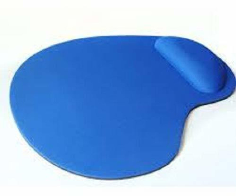 pc care link Comfort Gel Mouse Pad with Wrist Rest Support Mousepad(Blue Color)