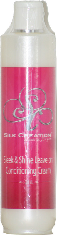 silk creation india SLEEK & SHINE LEAVE-ON CONDITIONING CREAM Pet Conditioner(300 ml)