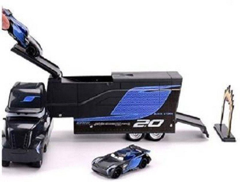 letzol Big Loading Friction Powered Container Truck with 6 Metal Mini Free Wheel(Multicolor)