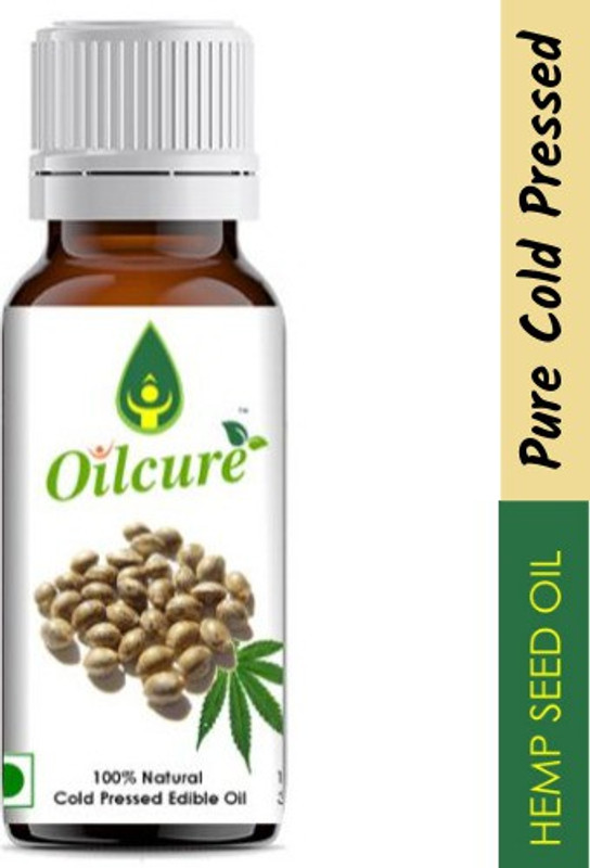 oilcure Pure Edible Cold Pressed Hemp Seed Oil(100 ml)