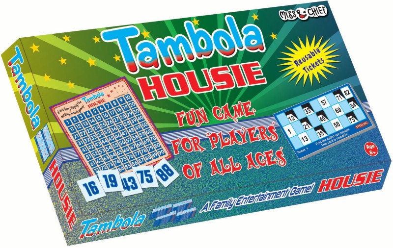 Miss & Chief Tambola Housie Board Game