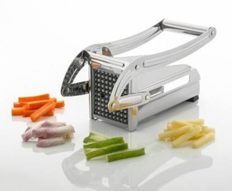 aakho Stainless Steel French Fry Cutter Potato Grater & Slicer(1 Unit)