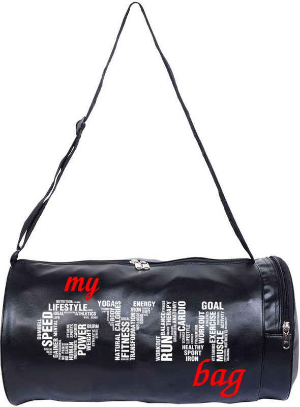 VISTA GYM matty(Black, Kit Bag)