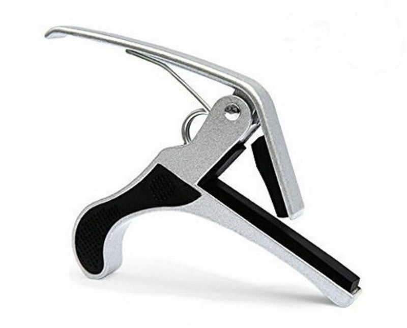 KANHA HUB Clutch Guitar Capo(Silver, Black)
