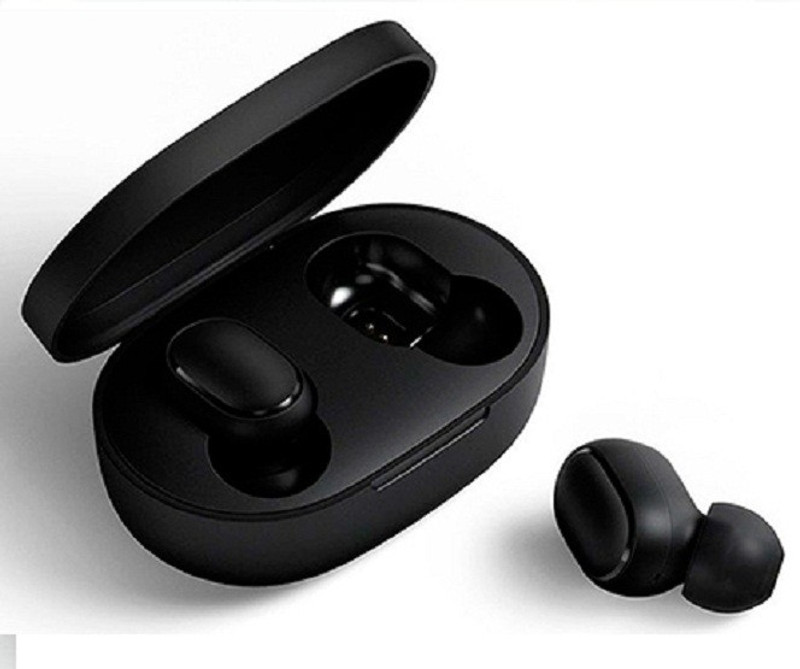 Head Kik Airdots for Mi Redmi Mobile True Wireless Bluetooth Airpods Bluetooth Headset with Mic(Black, In the Ear)