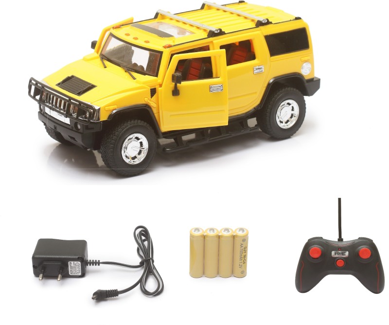 Miss & Chief 1:16 5-channel R/C Hummer with open door(Yellow)