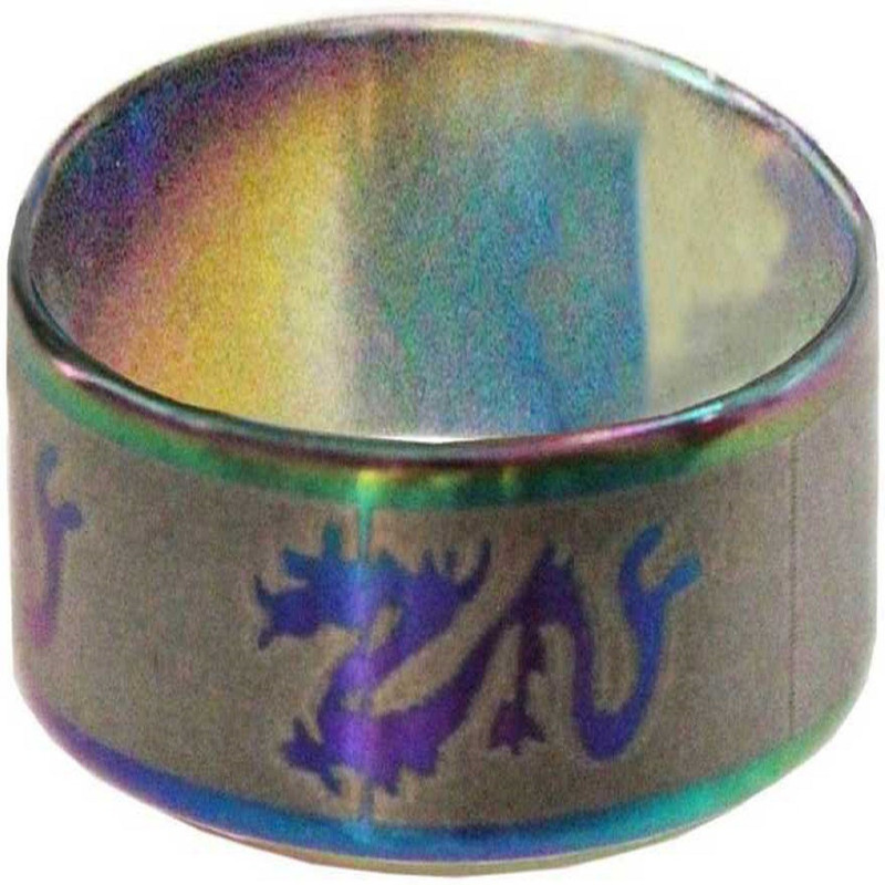 harvishalenterprises Mood Changing Color Heart Beat Ring Party Jewelry Couple Alloy Sterling Silver Plated Ring