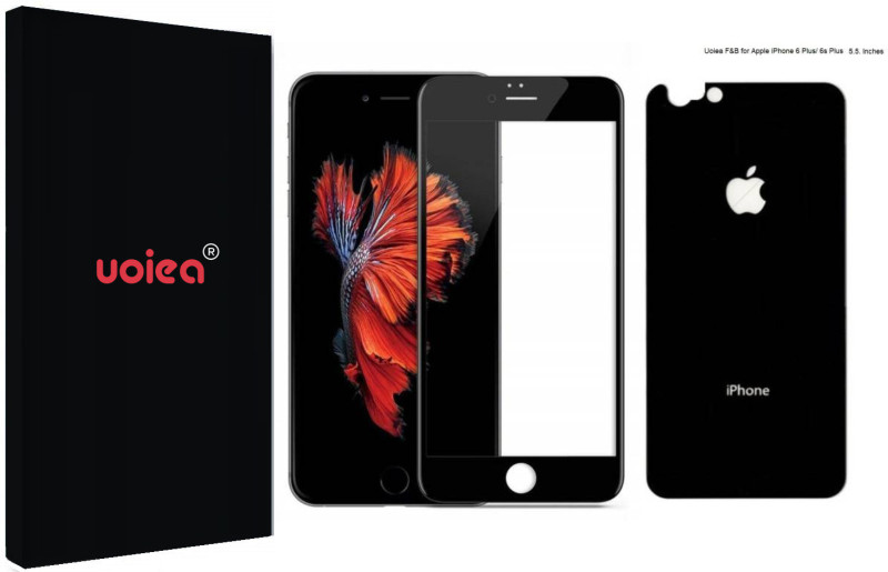 uoiea Front and Back Tempered Glass for Apple iPhone 6s Plus(Pack of 1)
