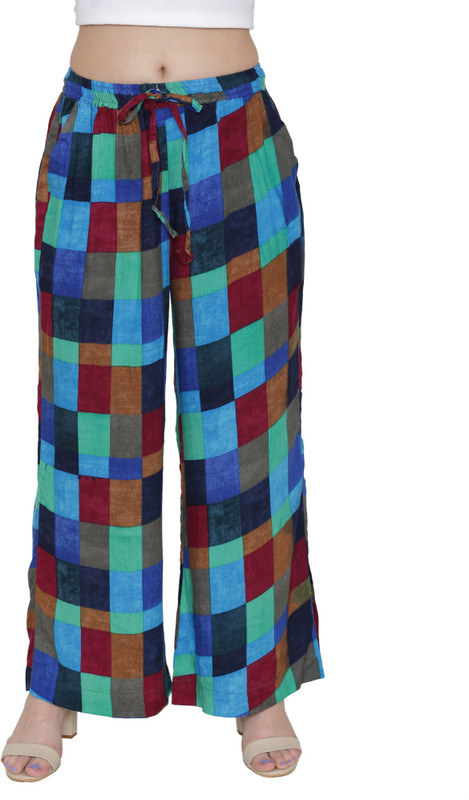nit naya creation Flared Women Multicolor Trousers