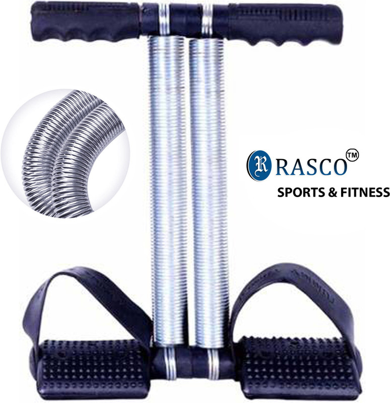 RASCO BLACK STEEL DOUBLE TUMMY TRIMMER FOR MEN Ab Exerciser(Multicolor)