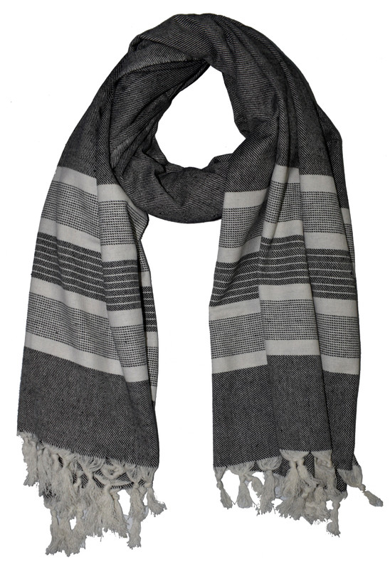 swatika Cotton 180 GSM Bath Towel(Black)