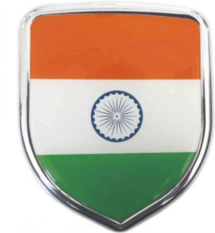 ketmart Flag Sticker for Windshield(Multicolor)