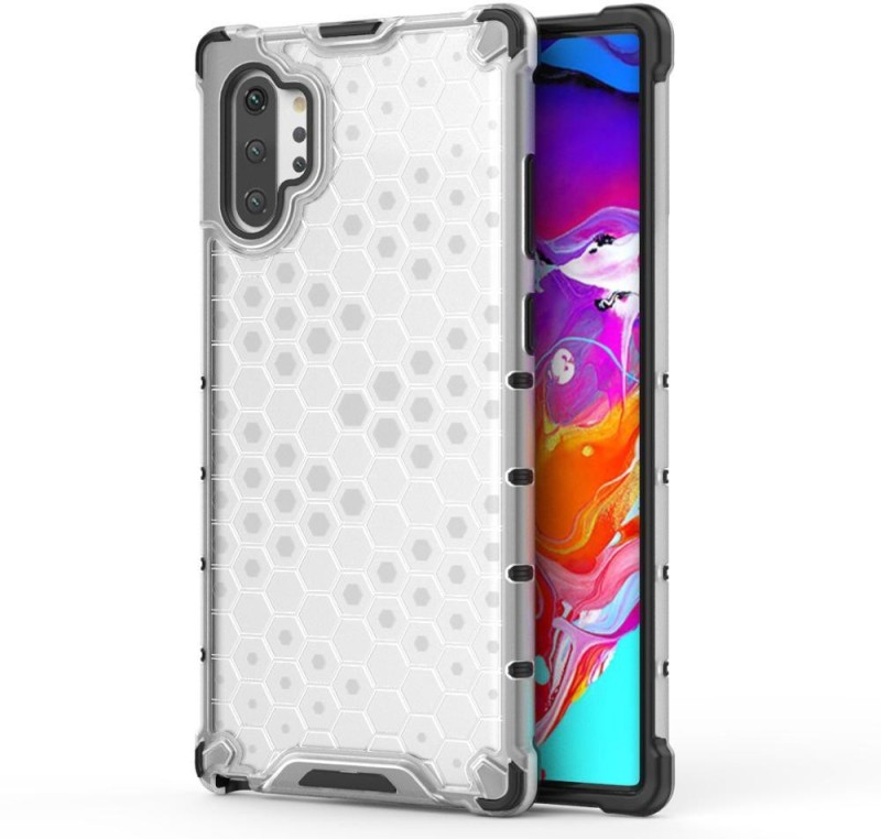 Zivite Bumper Case for Samsung Galaxy Note 10 Plus(Clear Transparent, Dual Protection)