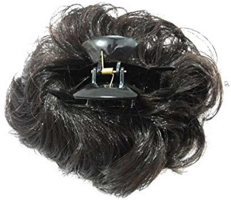 saan Black Hair Clutcher Juda Bun/Hair Extension Braid Extension(Brown)