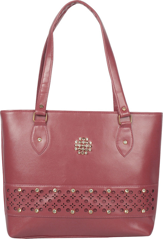 heart choice Women Maroon Shoulder Bag
