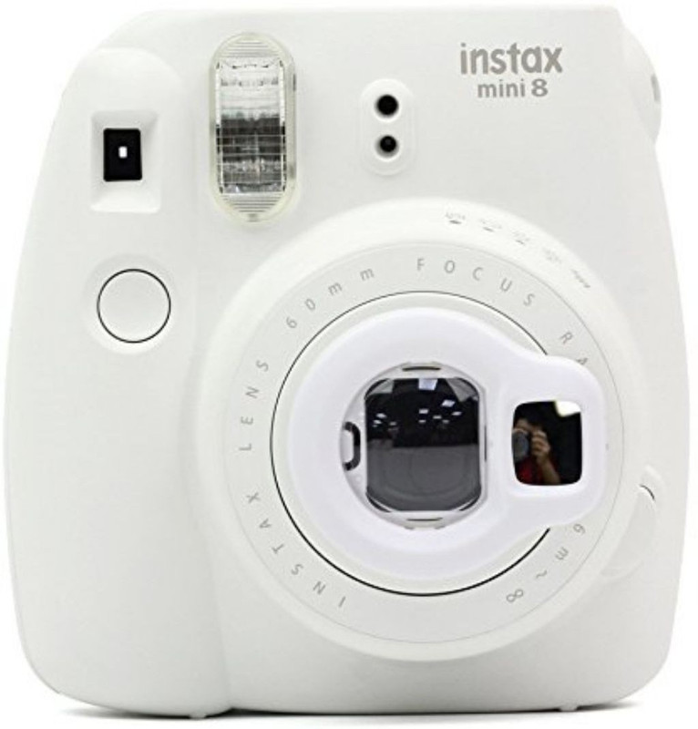 Woodmin instax Instax Selfie lens Filters with Self-Portrait Mirror for Fuji Mini 8 8 + Mini 9 Mini 7S Mini KT Instant Camera Instant Camera(White)