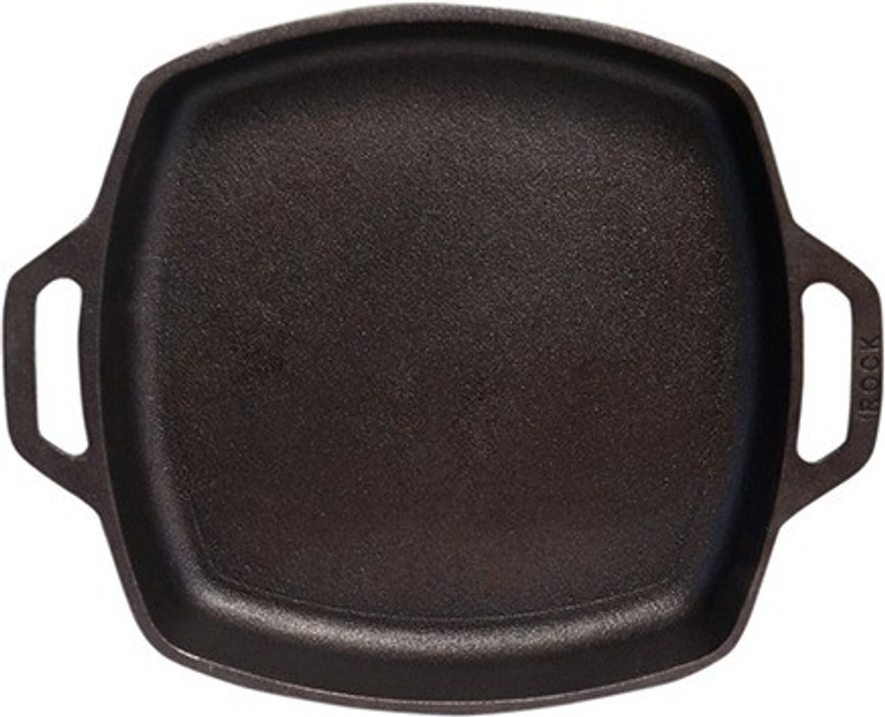 Rock Tawa RT-TAWA18 Fry Pan 26.6 cm, 26.6 cm diameter 2 L capacity(Cast Iron, Induction Bottom)