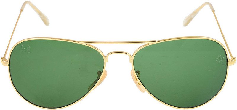 henry richel Aviator Sunglasses(Green)