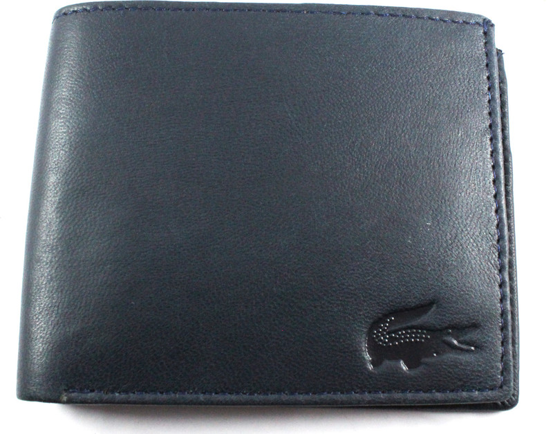 fassion passion Men Purple Genuine Leather Wallet(5 Card Slots)