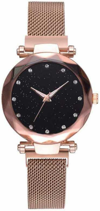 Buy advogue Luxury Mesh Magnet Buckle Starry Sky Quartz Watches