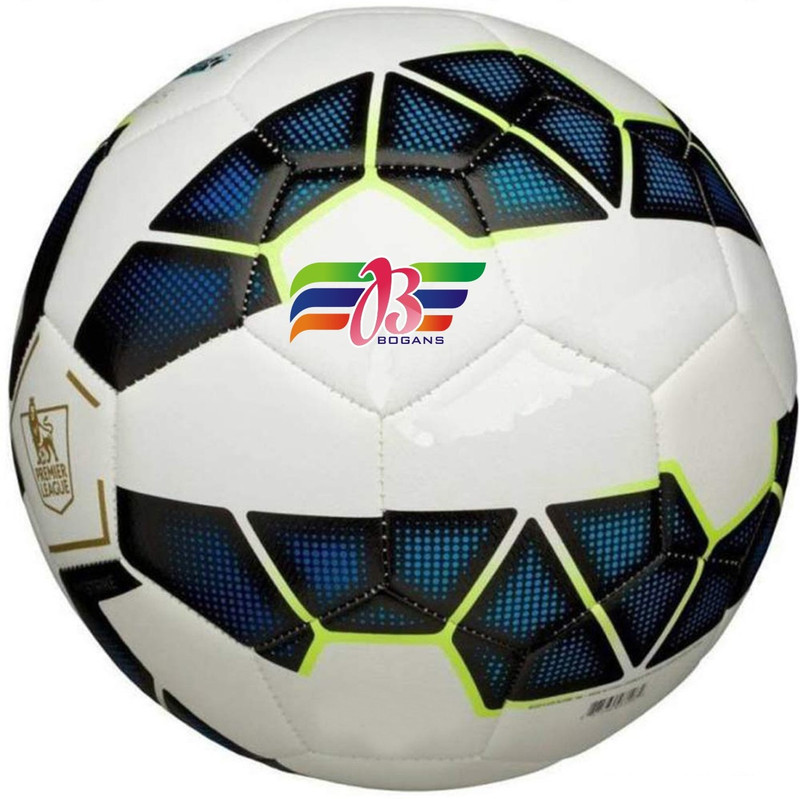 bogan Strick Multi- Strike PVC Football Size 5, Multicolor. Football - Size: 5(Pack of 1, White)