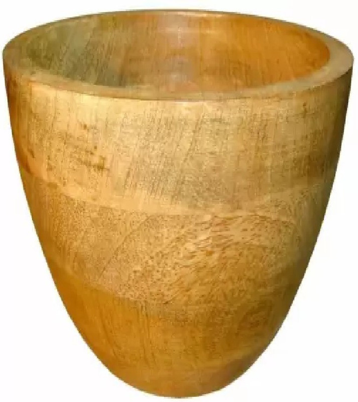 smart art wood carving Table Top/Kitchen Wood Bowl/Dry Fruit Bowl/Chips Bowl Large 30 cm Diameter x 10cm Height (Natural Finish) (Large) ((L x W x H): 30 cm x 30 cm x 10) Wooden Fruit & Vegetable Basket(Brown)